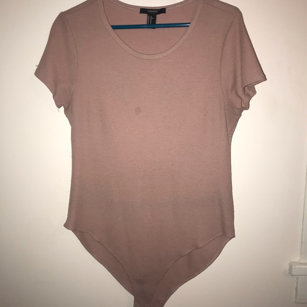 Blush Short Sleeve Bodysuit